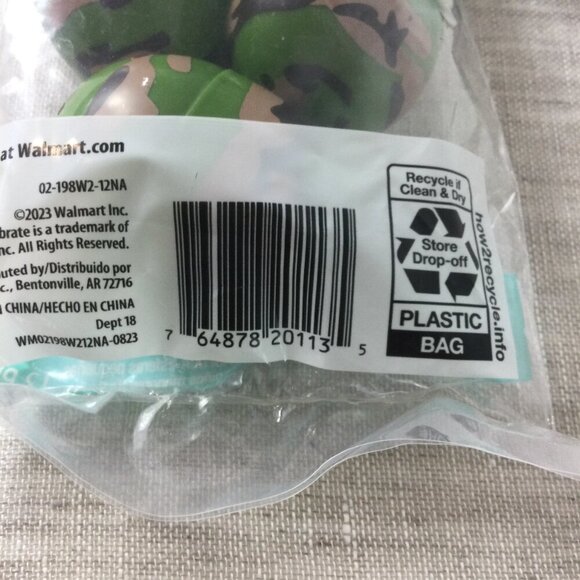 Lot of 2 Way to Celebrate Multi Camouflage Plastic Easter Eggs 12 Count Each - Picture 6 of 6